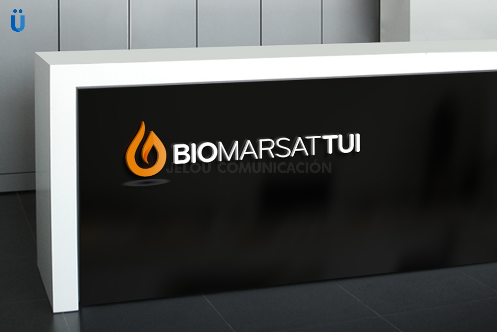 Jeloü Comunicación Biomarsat Logotipo