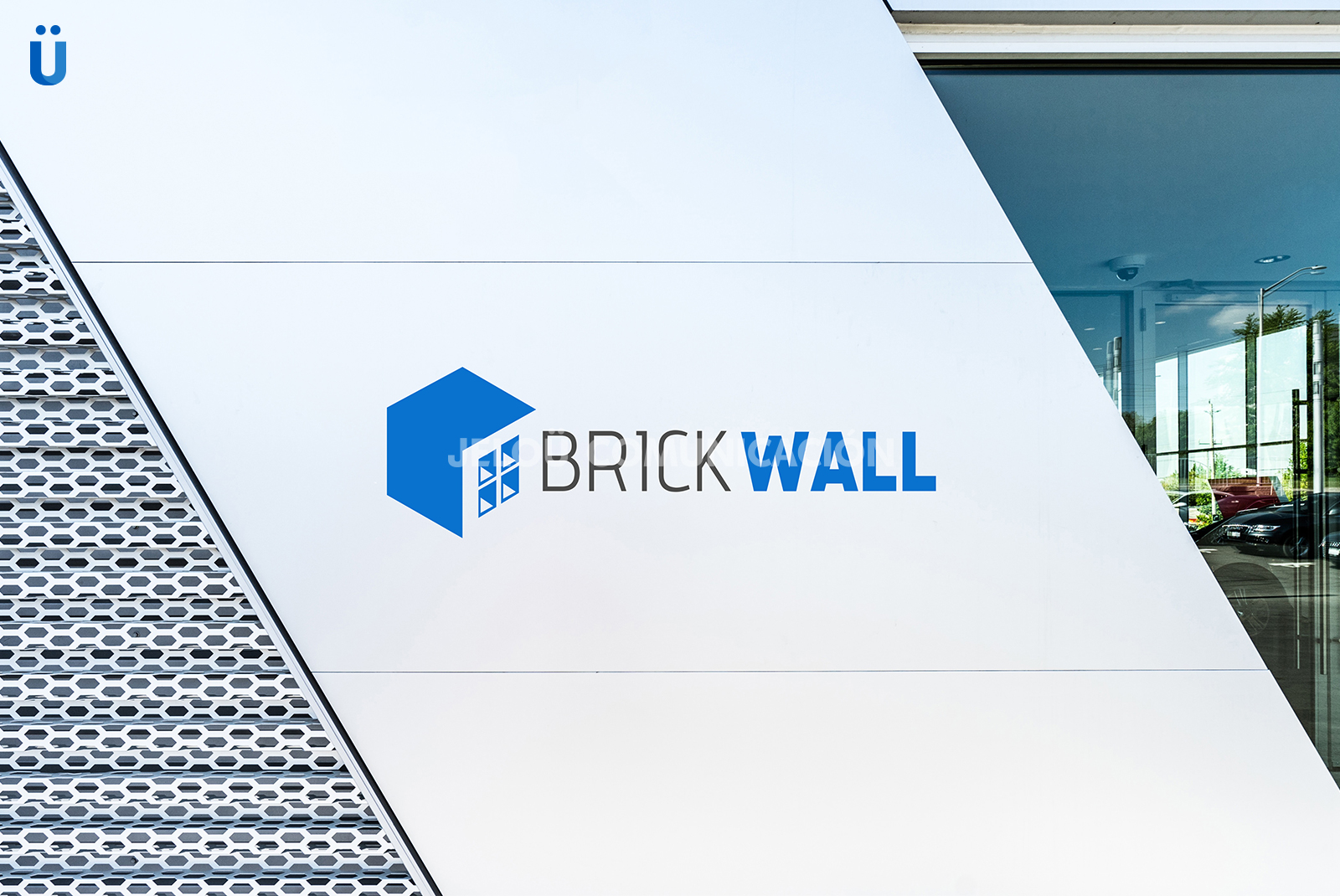 Jeloü Comunicación Brickwall Diseño de Logotipo